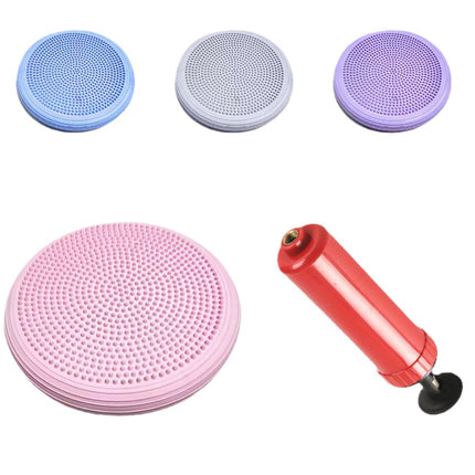 PVC Yoga Balance Mat Inflatable Massage Cushion Thickened Explosion-proof Balance Ball Sports Fitness Balance Trainer