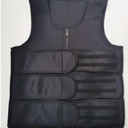 Men's three-belt vest black / 3XL