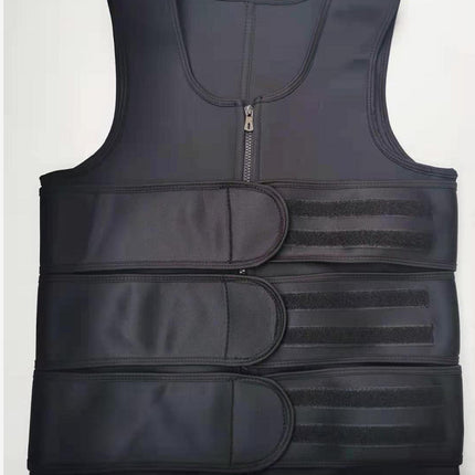 Amazon Men's Sports Body Shaper Neoprene Belly Tinting Vest Sweat-popping Fitness Tunic