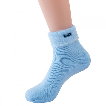 Women's Slippers Socks Winter Home Socks Brushed Plush Socks Warm Socks Warm Confinement Ski Socks Sailor Sleeping Socks