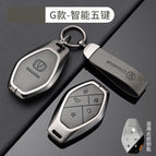 [Chang 'an G Smart 5 Key-Bronze Grey] Shell Ring Crescent Buckle / No specifications