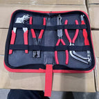 Second generation snap pliers 5pc set (high-quality leather bag)