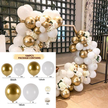 Cross-border Amazon Balloon Chain Arch suit New Birthday Decoration Wedding Room Wedding Balloon Scene Decoration Wholesale