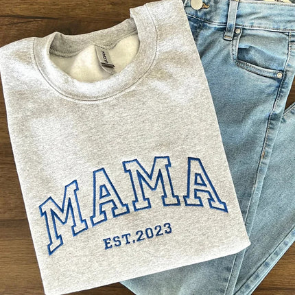 Photo Embroidery Personalized Custom Holiday Gifts Ready-To-Wear Embroidered T-Shirts Sweatshirts Hoodies Embroidery