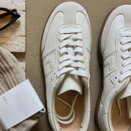 Source in stock ~ 2024 Spring New Classic German Training Shoes White Shoes Board Shoes Women's Online Celebrity ins Casual Shoes Women