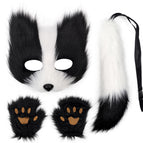 [white and black] set