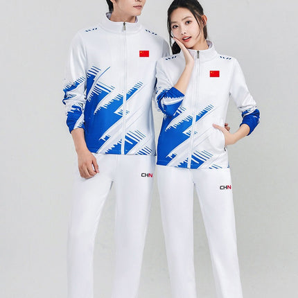 Spring and Autumn Games Class Uniform Two-Piece Set Men's Two-Piece Set Women's Junior High School Senior high school Uniform Activity Uniform Team Uniform