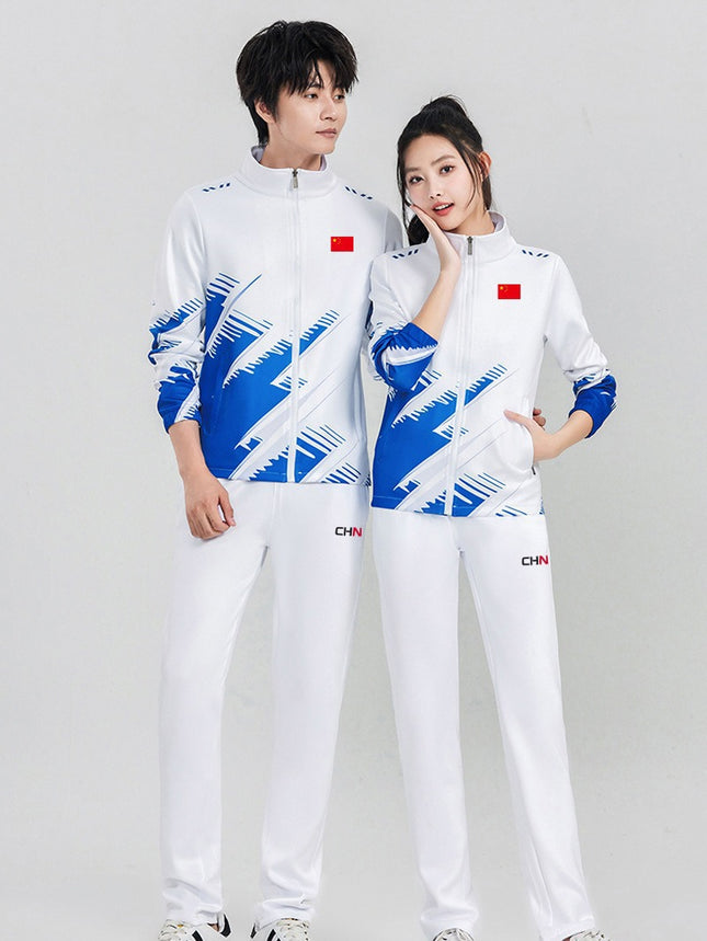 Spring and Autumn Games Class Uniform Two-Piece Set Men's Two-Piece Set Women's Junior High School Senior high school Uniform Activity Uniform Team Uniform