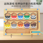 Non-porous magnetic color sorting board