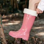 Pink fleece-lined / 35-36
