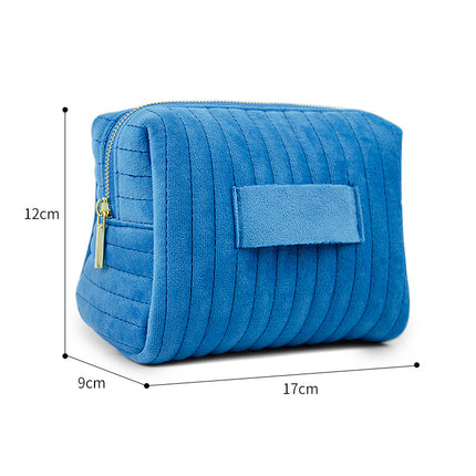Amazon's Popular Cosmetic Bag, Velvet Velvet Large-Capacity Cosmetic Storage Bag, Travel Portable Bag, Can Be Customized