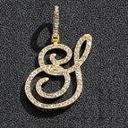 Gold single letter S