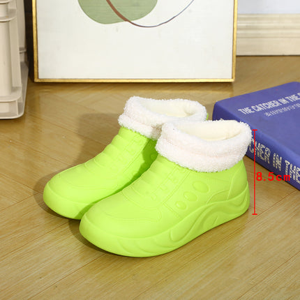 Cross-Border Thick-Soled Rain Boots for Women, Waterproof Short-Tube New Anti-Slip and Wear-Resistant Rain Boots, Adult Fashionable Outer Work Rubber Shoes