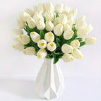 Milky white
