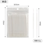 1 piece (pack of 100 pieces) / Off-white bagged
