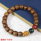 Black rosewood old bucket beads 8*9mm [three colors]