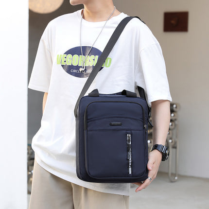 Large Capacity Men's Crossbody Bag Casual Men's Bag Multifunctional Chest Bag Single Shoulder Bag Crossbody Men's Backpack Trendy Brand Small Bag