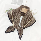 L024-135-02khaki / 70cm wrinkled square towel