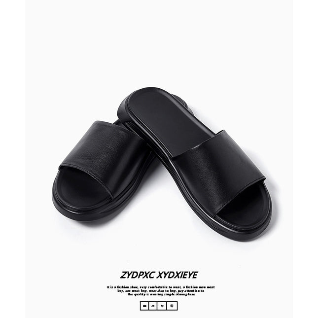 Sandals for Men in Summer, Non-Slip, Soft-Soled, Outdoor and Indoor, Thick-Soled, Outdoor Slippers for Men 1400-B