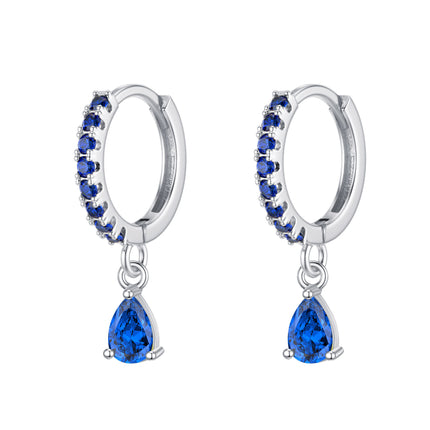 Amazon, Aliexpress, Temu, Shein, European and American Cross-Border Popular Luxury Zircon Earrings Wholesale