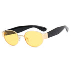 Gold framed yellow film