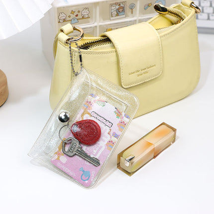 Coin Purse Women's Small Purse Mini Cute South Korea Key Storage Bag Student Coin Bag with Coin Card Bag