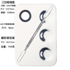 Triple concave plate/set (0.8 thickness)