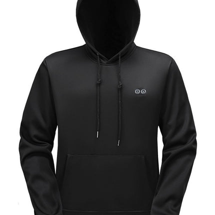 Cross-Border New Smart Dual-Control Seventeen-Zone Constant Temperature Heating Clothing Electric Heated Hooded Sweatshirt Casual Warm Jacket for Men and Women