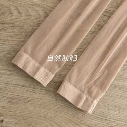 Summer Thin Fleshy Nine-point Silk Stockings Women's Wear-resistant Leg Artifact Natural Naked 6D Leggings Socks Not Feet