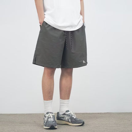 American Trendy Quick-Dry Breathable Men's Loose Straight Cargo Casual Shorts Summer Stylish Cool Thin Five-Point Shorts