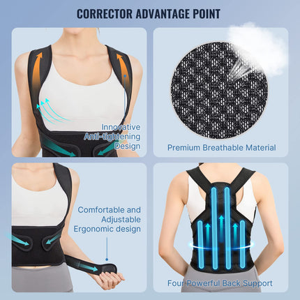 Cross-border Back Strap Adult Children Sitting Posture Strap Anti-kyphosis Strap Posture Strap