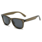 Olive green frame gray