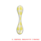 yellow and white checkerboard / Magnetic bookmark