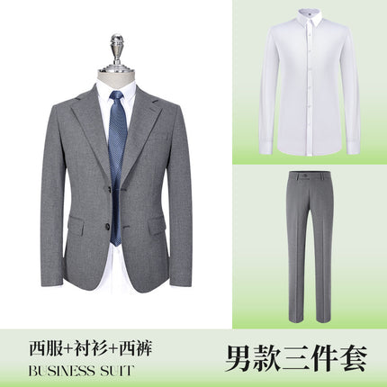 Senior sense 4S store hotel manager interview formal wear high-end suit men's and women's work clothes professional suit wholesale