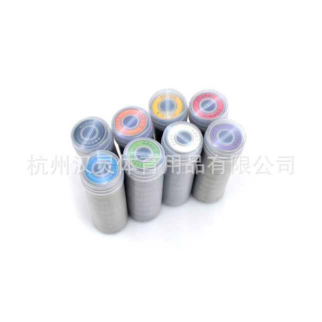 [Bulk] skateboard color bearing ABEC-11 double warped fish board long board wheel 608 skates color shaft