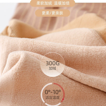 Black Silk Stockings Women's Naked Skinny Leg Pants Black Skin-transparent Leg Artifact fleece-lined Autumn and Winter Natural Fake Skin-transparent Leggings
