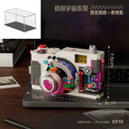 2212 retro camera-cyber purple + dust cover