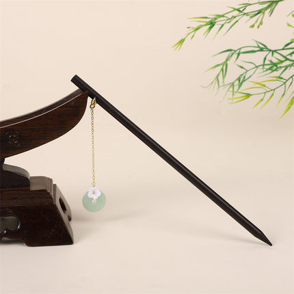 New Year Red Festive Chinese Style Hairpin Palace Style Tassel Walking Hair Hairpin Retro Hanfu Ancient Dress Cheongsam Hair Accessories Women