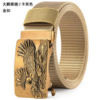 3 Dapeng spreads wings khaki [gold buckle] / 110cm