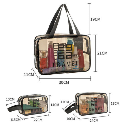 Toiletries Bag Portable Large Capacity Waterproof Travel Women's and Men's Bath Bag Cosmetic Bag Storage Bag Fitness Swimming Bag
