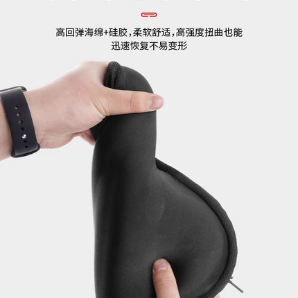 Bicycle Seat Cushion Cover Is Enlarged and Widened, Universal Super Soft Seat Cover, Spinning Bike Thickened Silicone Seat, Comfortable for Cycling
