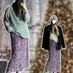 Purple [with lining that does not stick to your body] / XXS