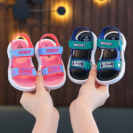 Children's Slippers for Boys and Girls Summer 2024 New Boys Non-slip Bathroom Home Use Children's Beach Slippers