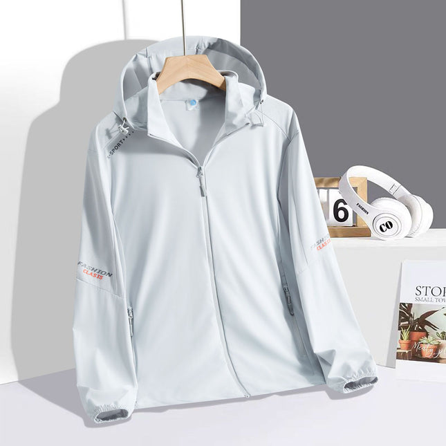Sun Protection Clothing Men's 2025 New Summer Thin Breathable Anti-ultraviolet Fishing UPF50 Ice Silk Quick-drying Sun Protection Clothing