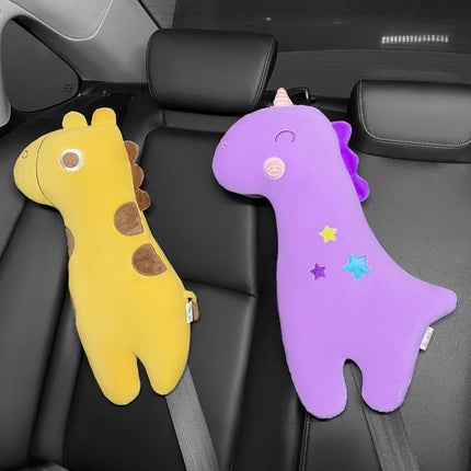 Car Seat Belt Shoulder Cover Universal Cartoon Cute Doll Wear-resistant Car Seat Belt Cover Women