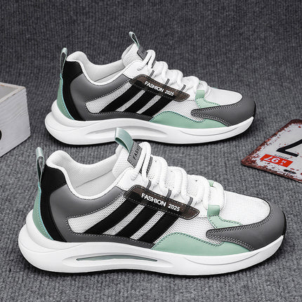 Forrest Gump Men's Shoes, Summer Breathable High-End Mesh Sneakers, Thin Sports Casual Dad Shoes for Teenagers, Odor-Resistant Trendy Shoes