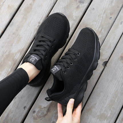 Sports Shoes for Women, Autumn Breathable Mesh, Middle-Aged and Elderly Mothers' Running Soft-Soled Walking Shoes for the Elderly