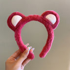 Rose Red ear headband (E1918)