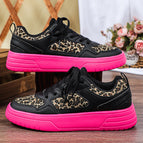 Black panther pattern rose red bottom / 35