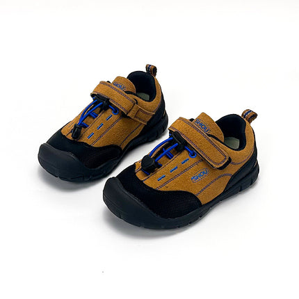 Boys' Genuine Leather Sneakers 2024 Autumn New Children's Soft-soled Mountaineering Shoes Girls' Breathable Shoes Korean Fashion Trendy